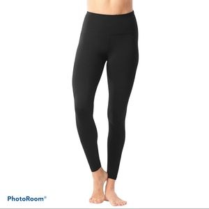 90 Degree High-Waisted Black Leggings